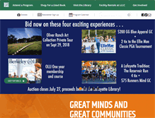Tablet Screenshot of lllcf.org